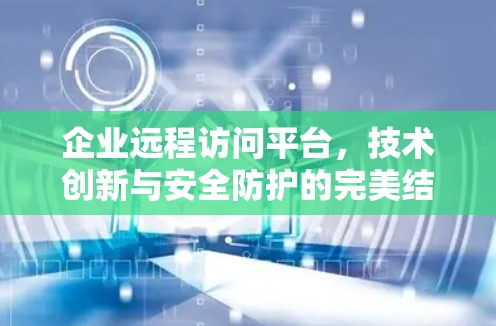 企业远程访问平台，技术创新与安全防护的完美结合