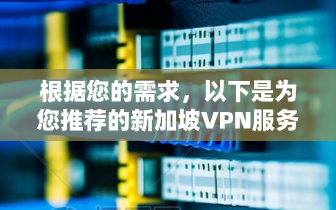 根据您的需求，以下是为您推荐的新加坡VPN服务平台