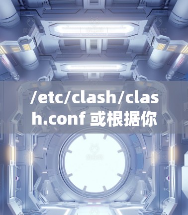 /etc/clash/clash.conf 或根据你的系统路径