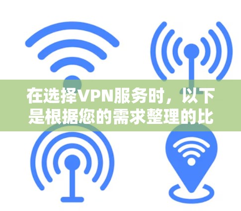 在选择VPN服务时，以下是根据您的需求整理的比较要点和推荐